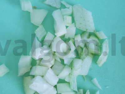 Dietinė sriuba su šparaginėmis pupelėmis Žingsnis 4