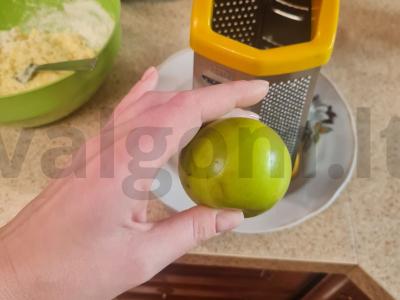 Sūrio pyragaičiai su žaliuoju obuoliu Žingsnis 2