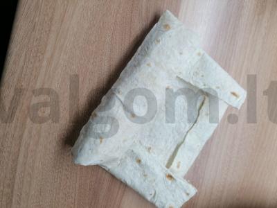 Bananų šavarma Žingsnis 2