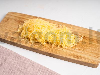 Salotos "Leningradas" su menke Žingsnis 1