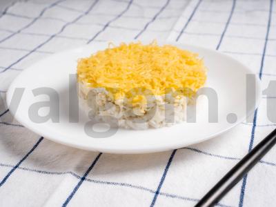Salotos "Leningradas" su menke pagrindine nuotrauka