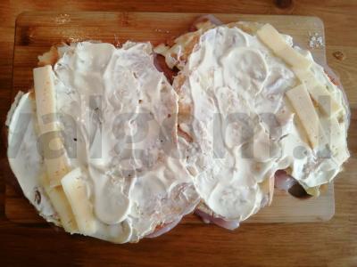 Vištienos suktinukas su kiaušinių blyneliais Žingsnis 6