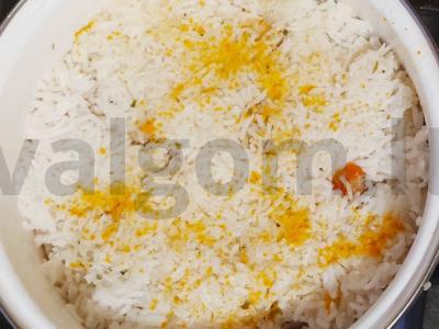 Aromatingas vištienos plovas Žingsnis 9