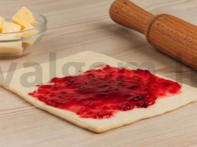 Sraigės su aviečių džemu Žingsnis 1