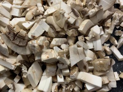 Makaronai su daržovėmis, kalakutiena ir grybais Žingsnis 4