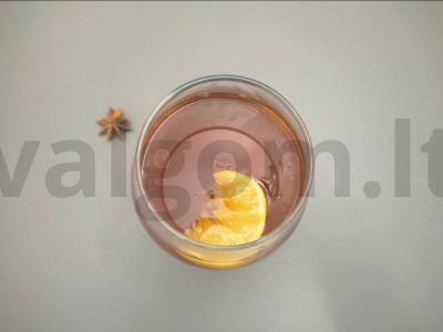 Aromatizuotas tamsusis romas grog su citrina Žingsnis 2