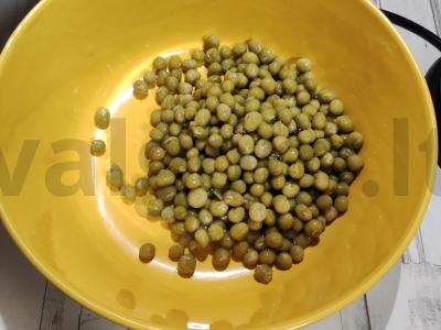 Vinaigrette be morkų Žingsnis 2