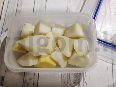 Vinaigrette be morkų Žingsnis 3