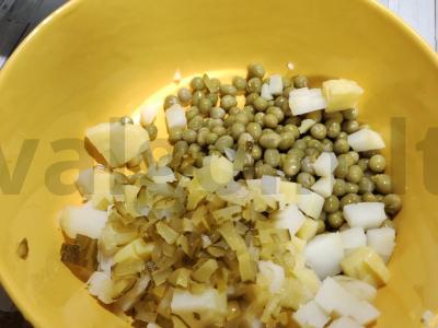 Vinaigrette be morkų Žingsnis 5