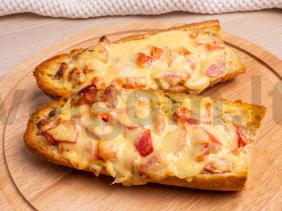 Bagetė su dešros ir majonezo įdaru Žingsnis 5