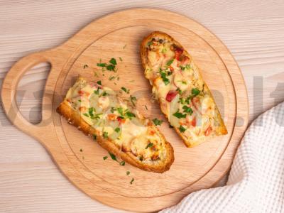 Bagetė su dešros ir majonezo įdaru Žingsnis 6