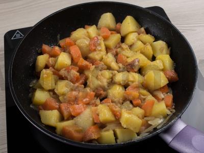 Žuvies ir pipirų troškinys Žingsnis 8