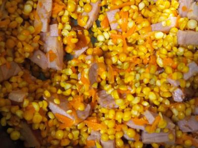 Žirnių sriuba su rūkyta mėsa Žingsnis 3