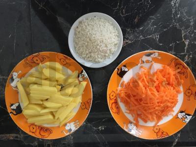 Vištienos troškinys su ryžiais Žingsnis 2