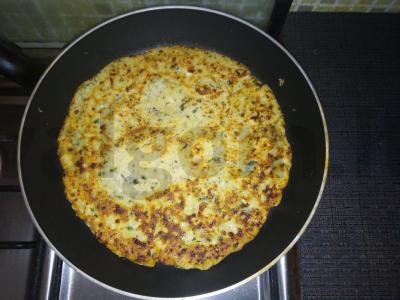 Plokščia duona su bryndza Žingsnis 6