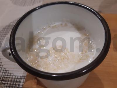 Pieno ir išrūgų zefyras Žingsnis 1