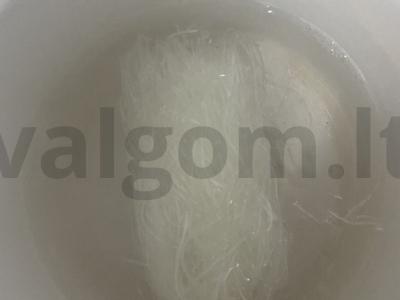 Funchose su daržovėmis ir vištiena Žingsnis 6