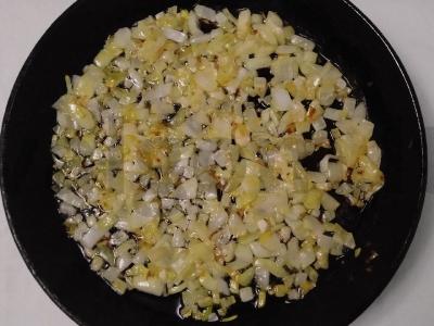 Troškinys su brokoliais ir žiediniais kopūstais Žingsnis 1