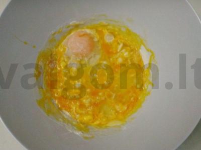 Troškinys su brokoliais ir žiediniais kopūstais Žingsnis 3