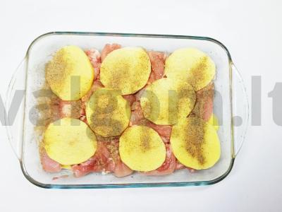 Bulvių gratinas Žingsnis 3