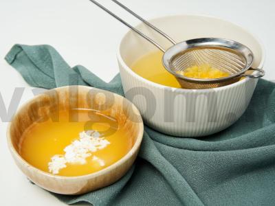 Apelsinų grietinė Žingsnis 1