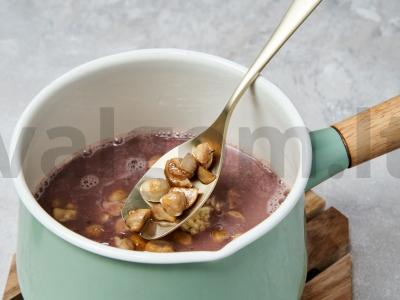 Toskanos grybų sriuba su pupelėmis Žingsnis 3