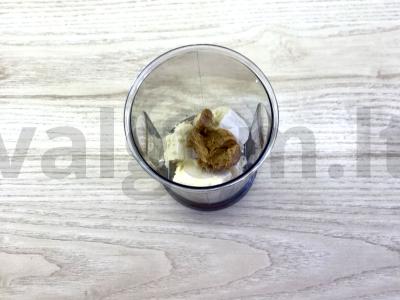 Veganiškas kokteilis Žingsnis 1