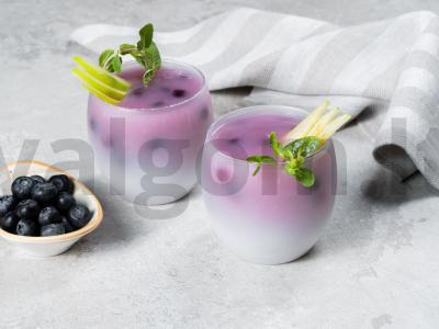 Mėlynių grietinė pagrindine nuotrauka