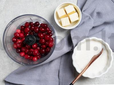 Sviestas su spanguolėmis Žingsnis 1