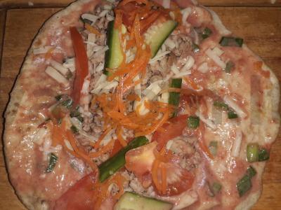 Greita naminė šavarma Žingsnis 4