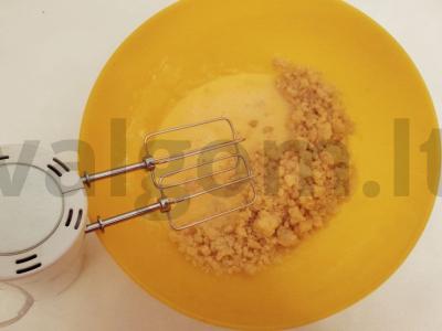 Tiramisu keksiukai Žingsnis 1