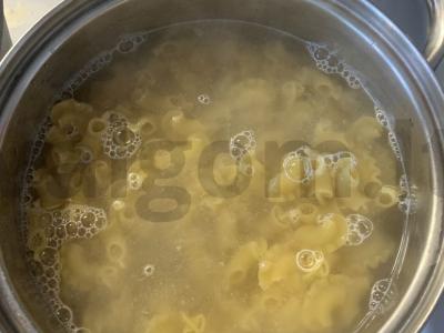 Makaronai su malta vištiena Žingsnis 3