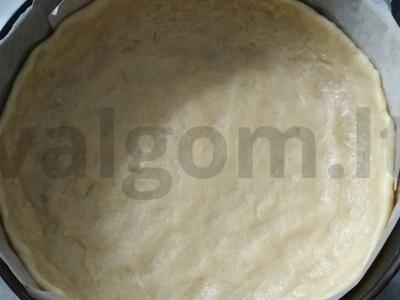 Grietinė ir uogos Žingsnis 1