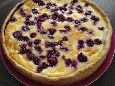 Grietinė ir uogos Žingsnis 4