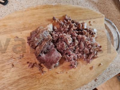 Jautienos sultinio sriuba Žingsnis 9