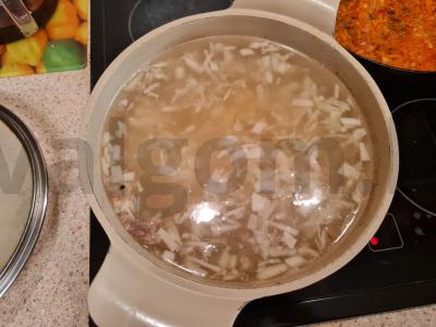 Jautienos sultinio sriuba Žingsnis 14