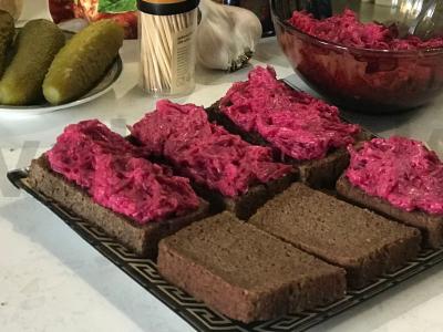 Silkės burės užkandis. Žingsnis 3