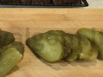 Silkės burės užkandis. Žingsnis 5