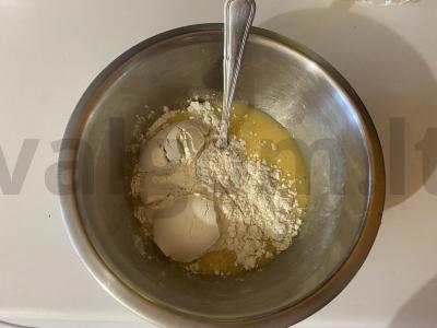 Oro, purūs vafliai sovietinėje vaflinėje Žingsnis 5