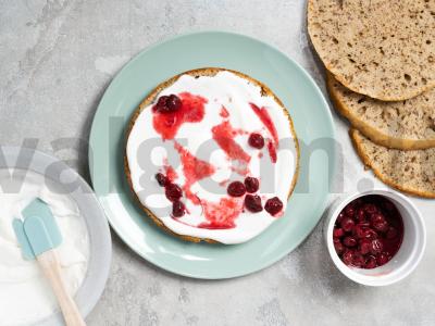 Tortas "Vyšnia šokolade" Žingsnis 2