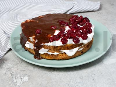 Tortas "Vyšnia šokolade" Žingsnis 3