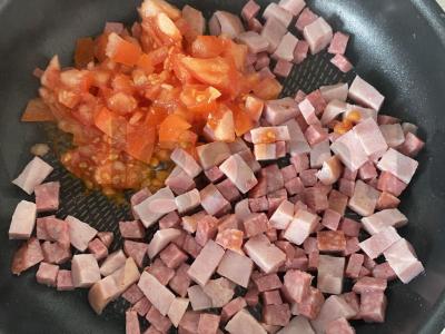 Mėsos mišrainė be ingredientų kepimo aliejuje Žingsnis 4