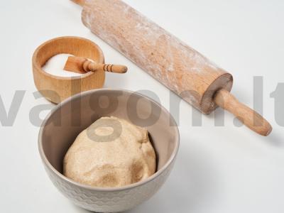Pilno grūdo bandelės Žingsnis 2