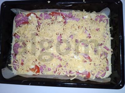 Pica su dešra ant kefyro. Žingsnis 2