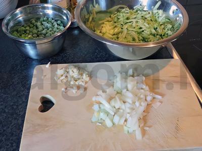 Lazanija su cukinijomis Žingsnis 1