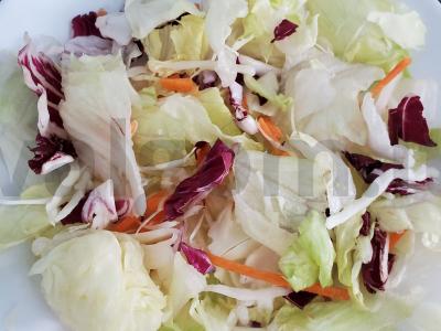 Dietinės Cezario salotos. Žingsnis 2