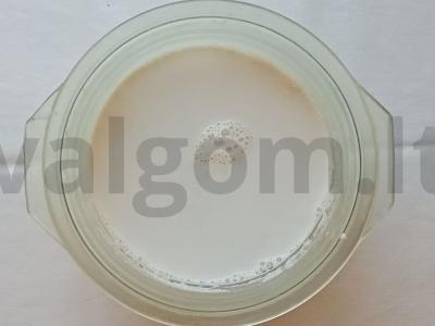 Aromatizuota žalioji arbata su pienu Žingsnis 1