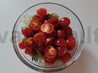 Greitos Cezario salotos. Žingsnis 1