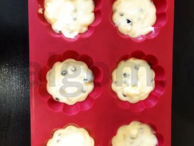 Mini keksiukai su sultenėmis Žingsnis 5