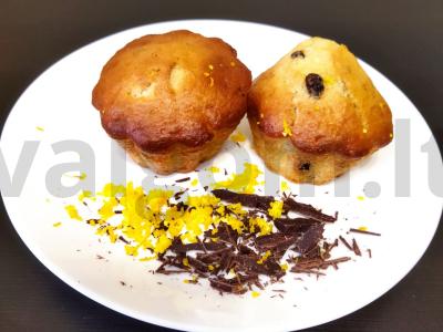 Mini keksiukai su sultenėmis pagrindine nuotrauka